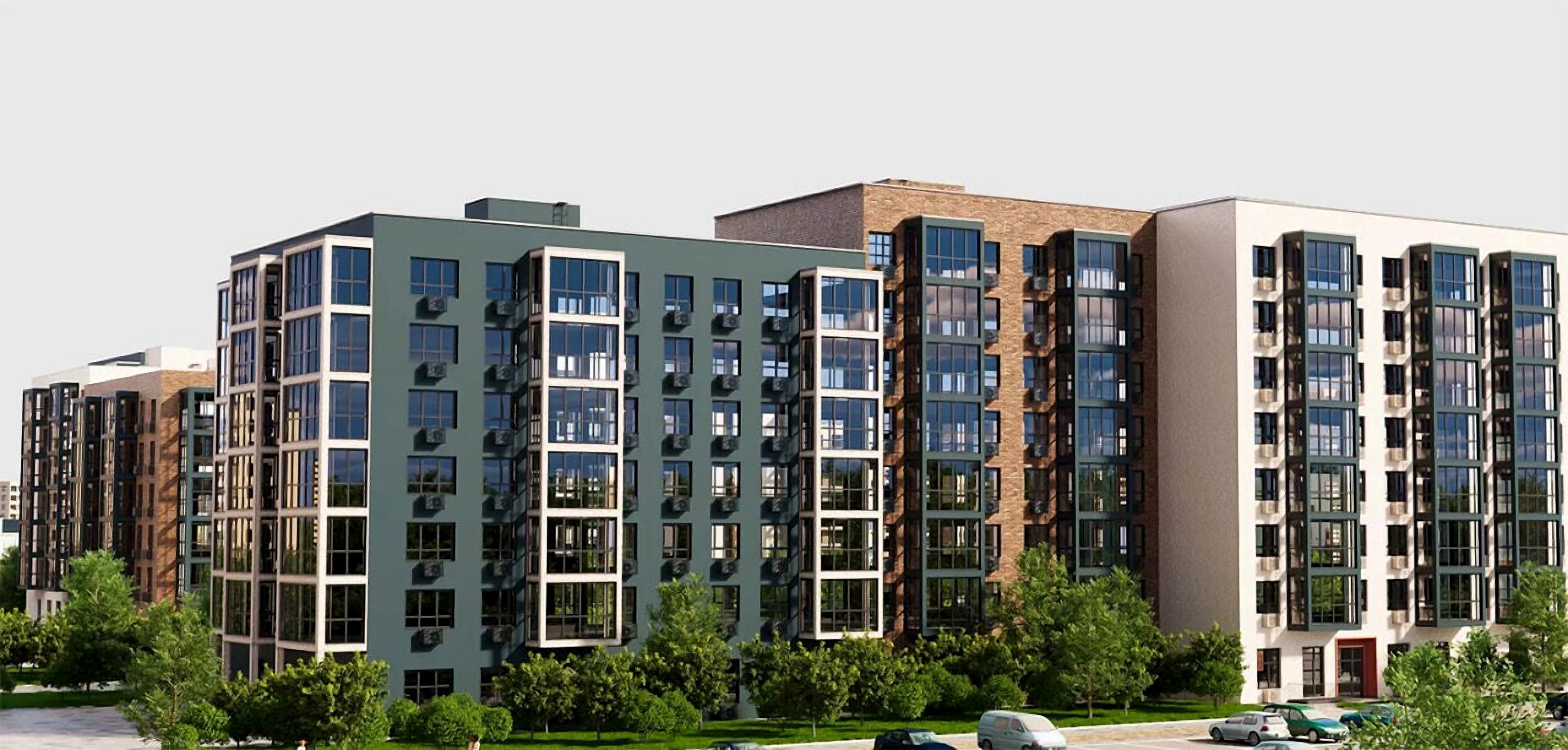 Три детских сада на 680 мест, поликлиника, центр культуры и спорта